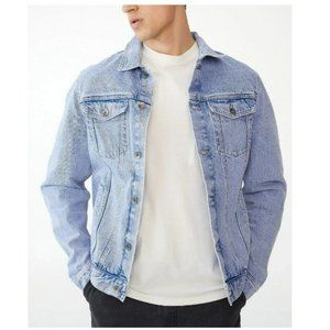 NWT Cotton On Jean Denim Rodeo Jacket Tour Blue S
